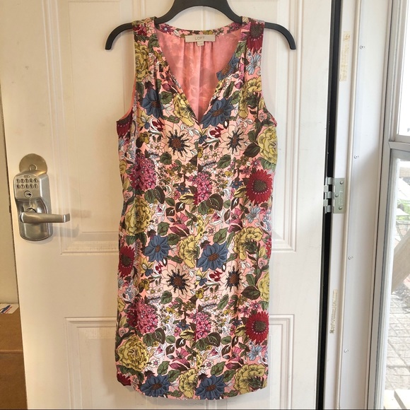 LOFT Dresses & Skirts - Women’s Loft pink floral dress. Size Medium.